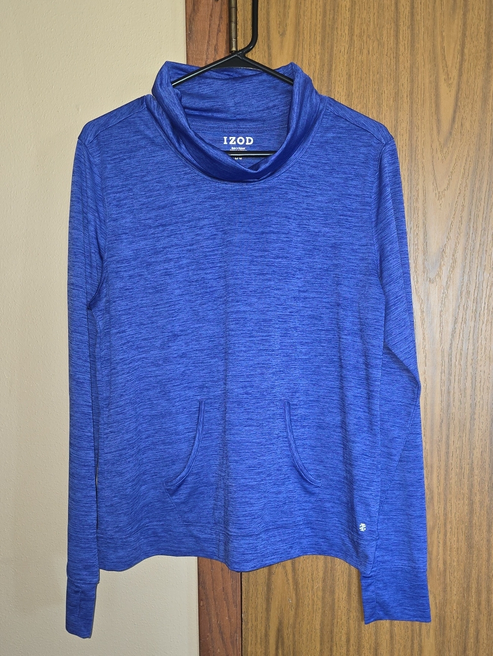Izod Blue Women's Turtleneck Pullover
